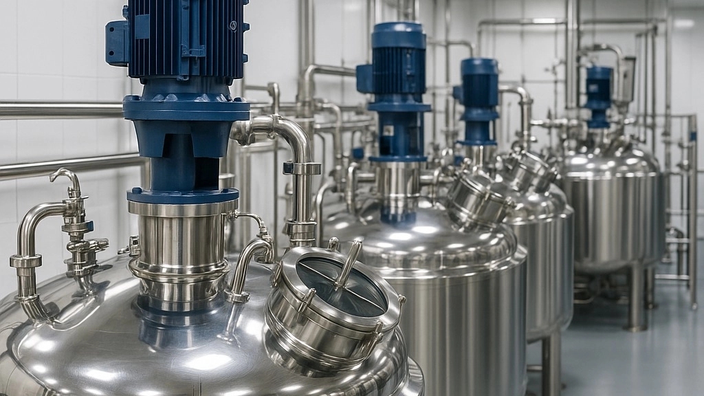 The Role of Stainless Steel Tanks and Mixers in the Pharmaceutical and Food Industries